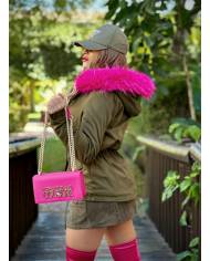 PARKA CAPUCHA PELO LARGA