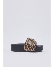 Chancla Liujo Leopard print
