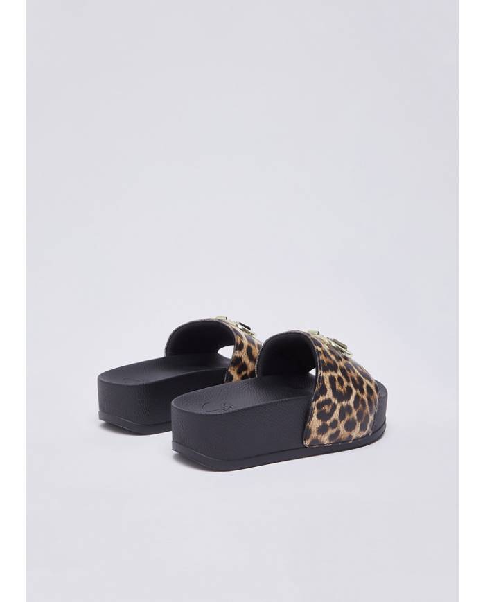 Chancla Liujo Leopard print