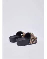 Chancla Liujo Leopard print