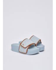 Chancla Liujo Monogram denim