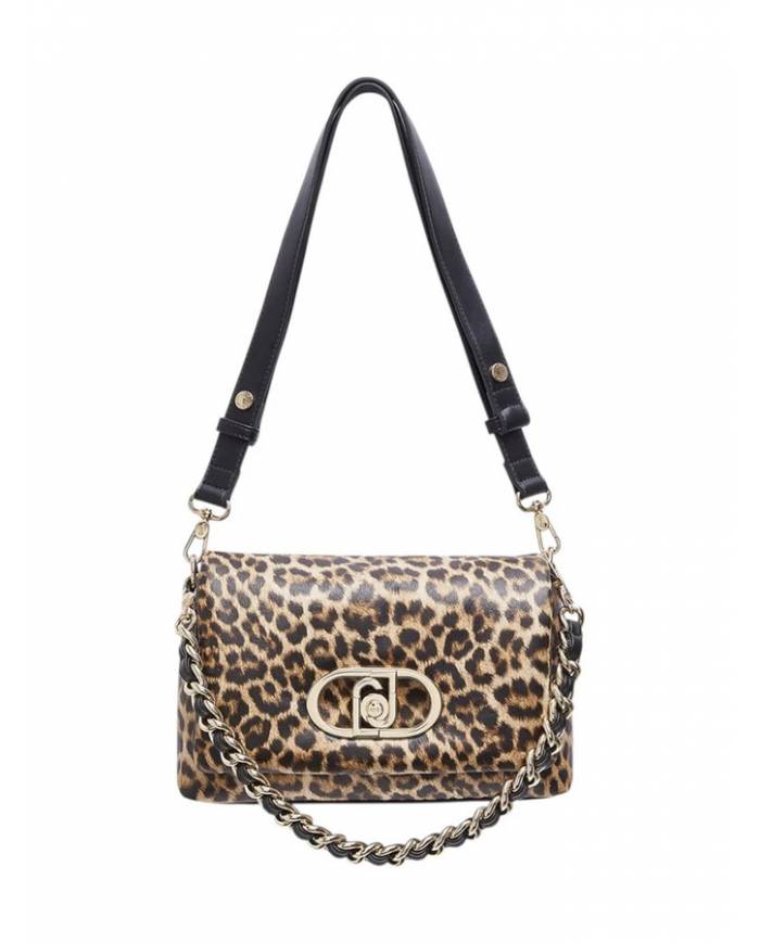 Bandolera Liujo Lapuffy leopard