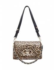 Bandolera Liujo Lapuffy leopard