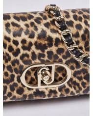 Bandolera Liujo Lapuffy leopard