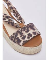 Cuña Liujo leopard print