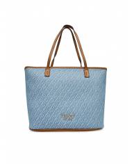 Bolso Liujo Evrim logo denim shopping