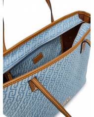 Bolso Liujo Evrim logo denim shopping