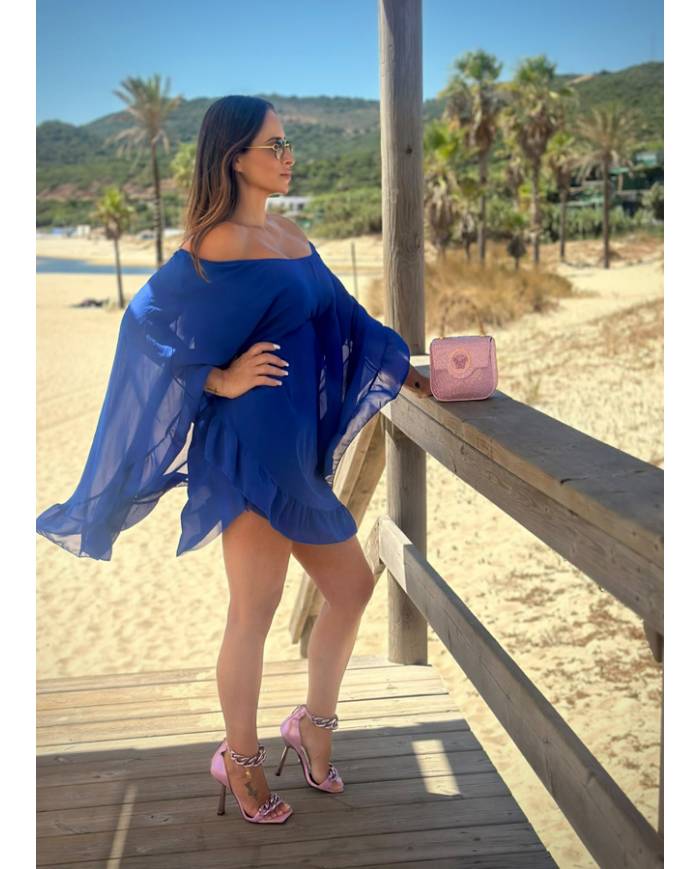 VESTIDO CAPA VOLANTE