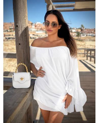 VESTIDO CAPA VOLANTE