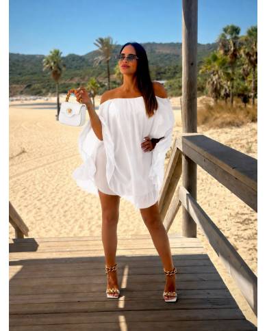 VESTIDO CAPA VOLANTE