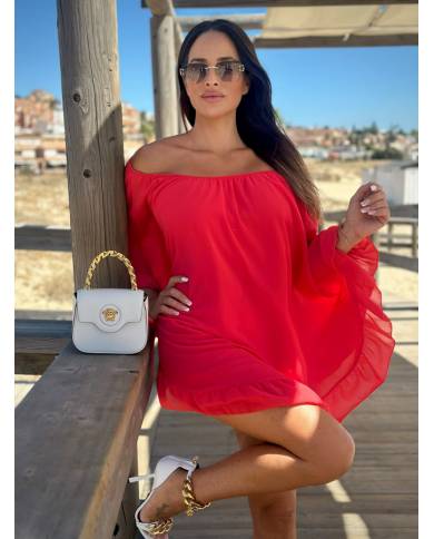 VESTIDO CAPA VOLANTE