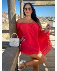 VESTIDO CAPA VOLANTE