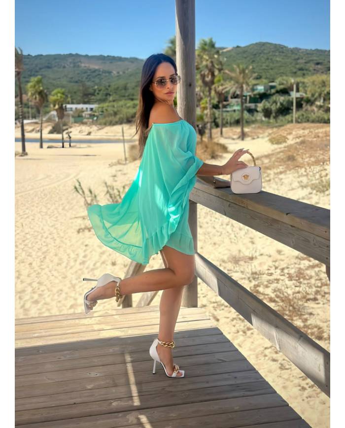 VESTIDO CAPA VOLANTE