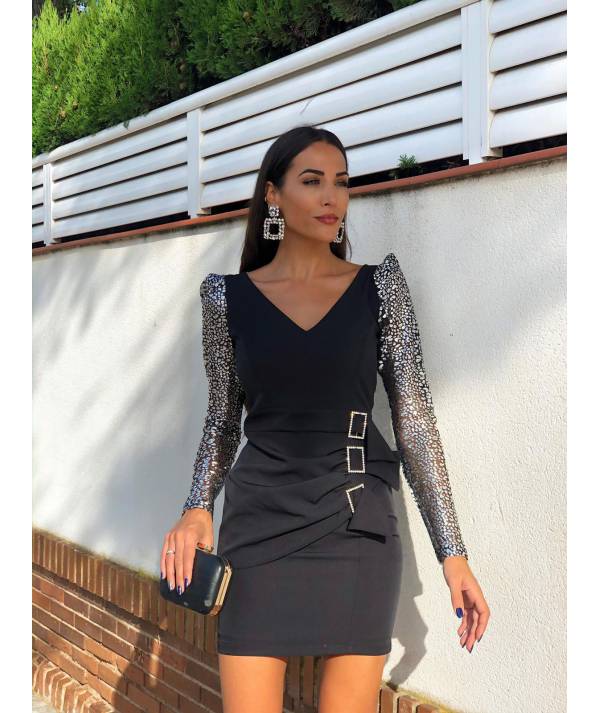VESTIDO MB 3 HEBILLAS