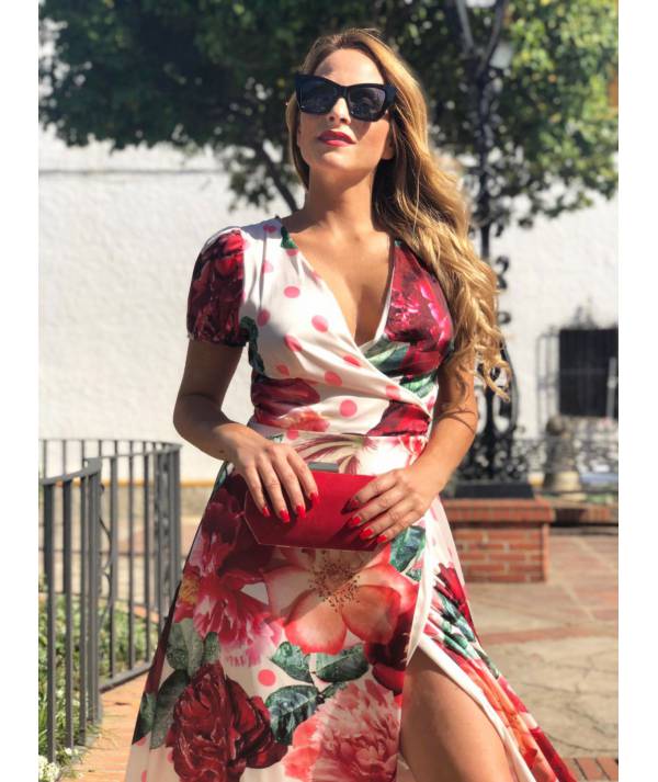 VESTIDO LARGO MARTA DE BRASIL
