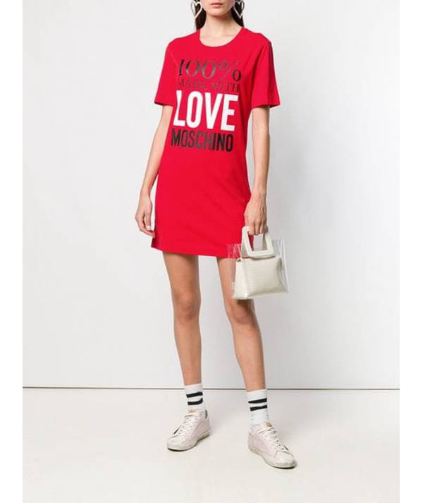 VESTIDO MOSCHINO 100%