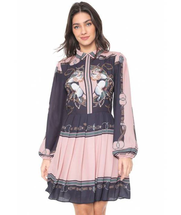 VESTIDO LANCA PERFUME UNICORNIO