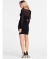 VESTIDO GUESS FIESTA ROJO GASA